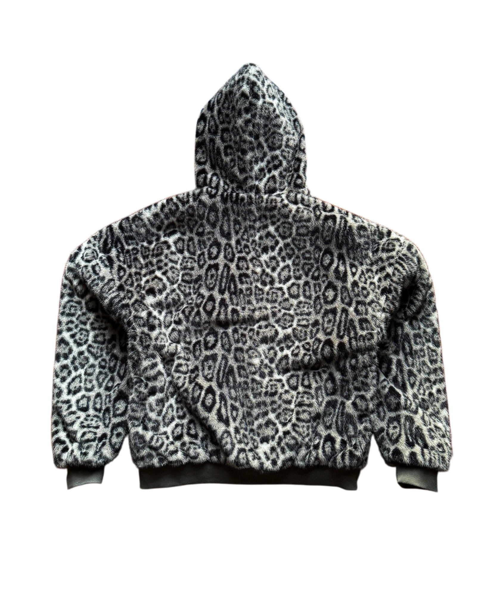 Leopard Pelt Jacket - Snow – ABSTRACT BY JULES